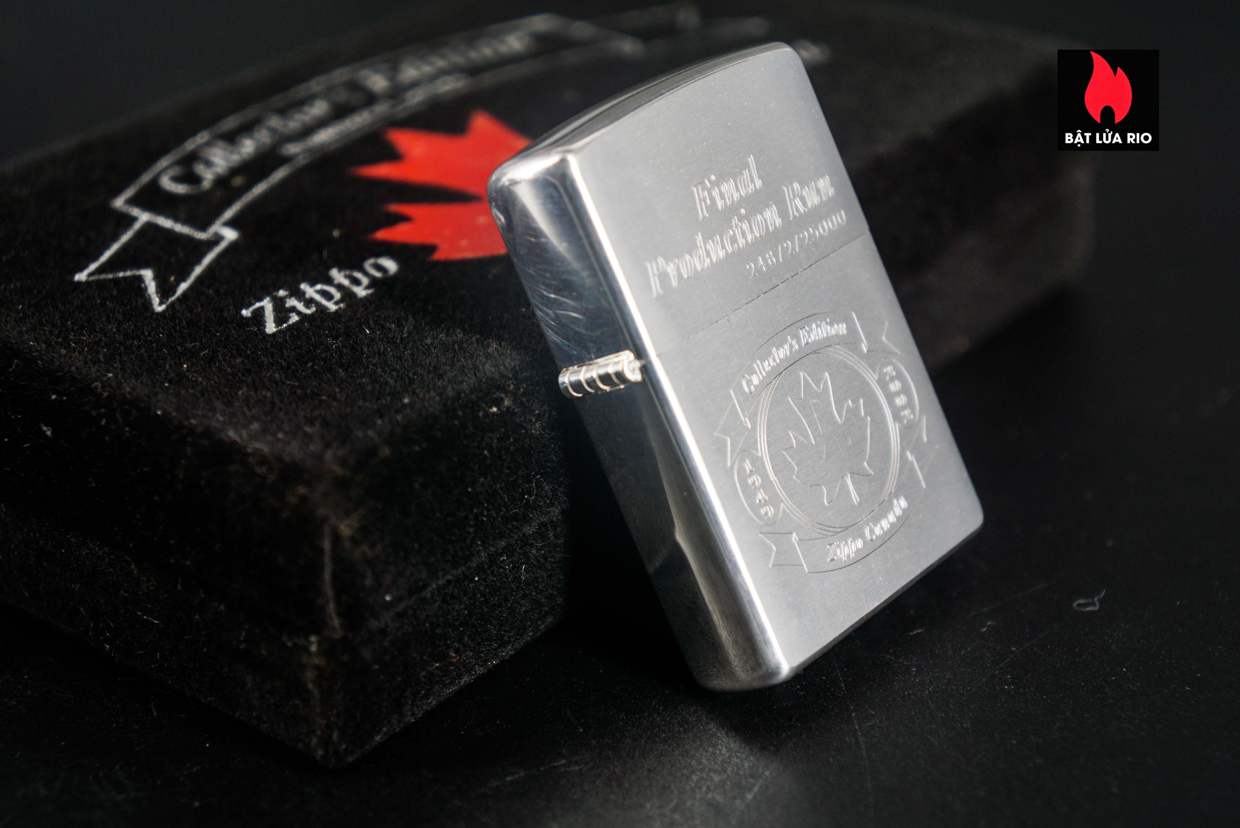 Zippo Canada 2002 – Zippo Collectible 2002 Canada COTY – Final Production Run 8