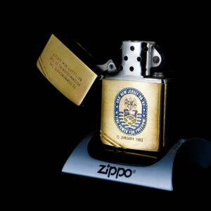 Zippo Chu Niên 1932-1982 – Đồng Nguyên Khối – USS New Jersey BB-62 – Big J 24 Zippo Chu Niên 1932-1982 – Đồng Nguyên Khối – USS New Jersey BB-62 – Big J 12