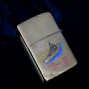 Zippo Chu Niên 1932-1982 – Đồng Nguyên Khối – USS New Jersey BB-62 – Big J 31 Zippo Chu Niên 1932-1982 – Đồng Nguyên Khối – USS New Jersey BB-62 – Big J 5