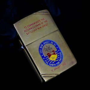 Zippo Chu Niên 1932-1982 – Đồng Nguyên Khối – USS New Jersey BB-62 – Big J 29 Zippo Chu Niên 1932-1982 – Đồng Nguyên Khối – USS New Jersey BB-62 – Big J 7