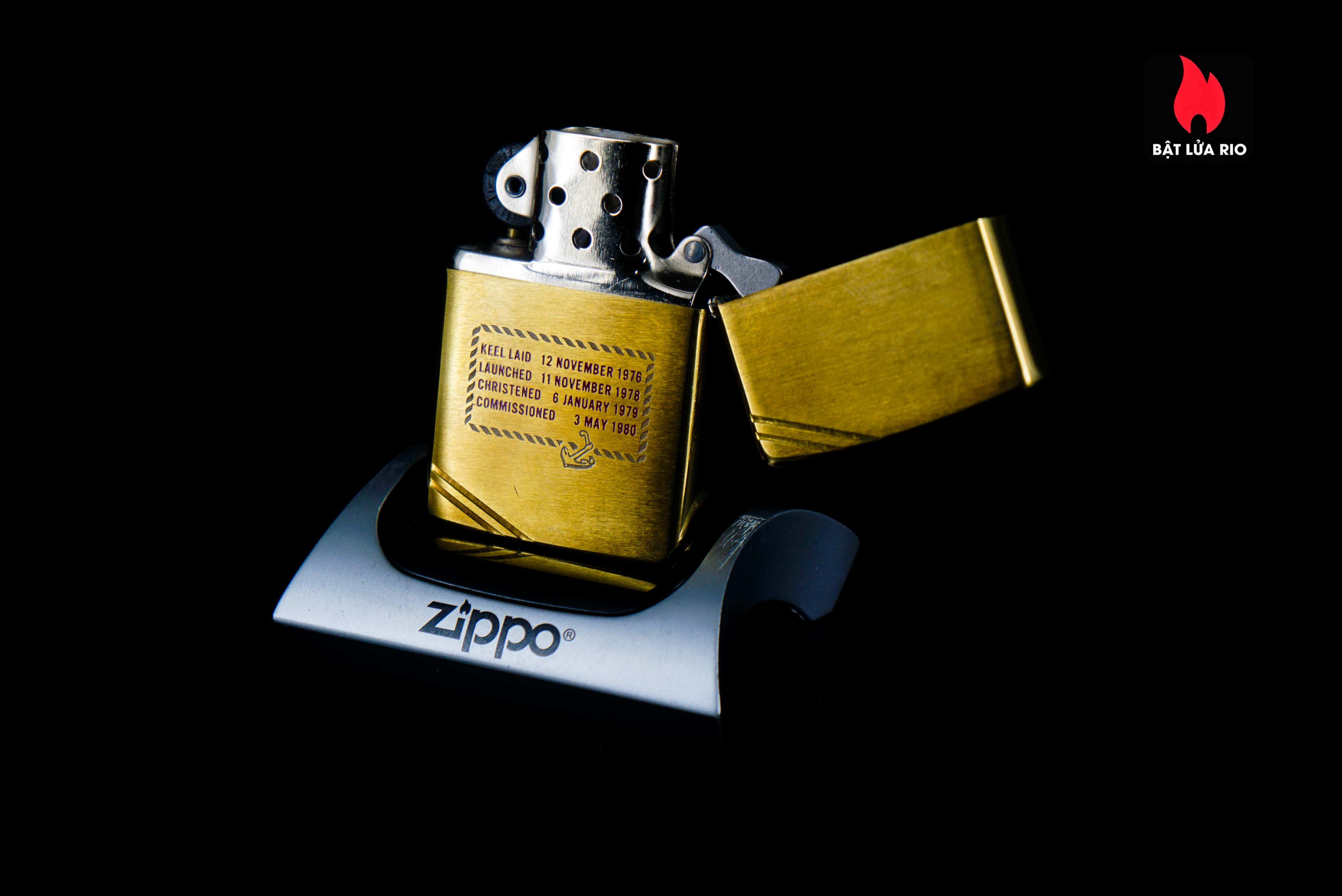 Zippo Chu Niên 1932-1982 – Đồng Nguyên Khối – USS Peleliu LHA-5 49 Zippo Chu Niên 1932-1982 – Đồng Nguyên Khối – USS Peleliu LHA-5 11