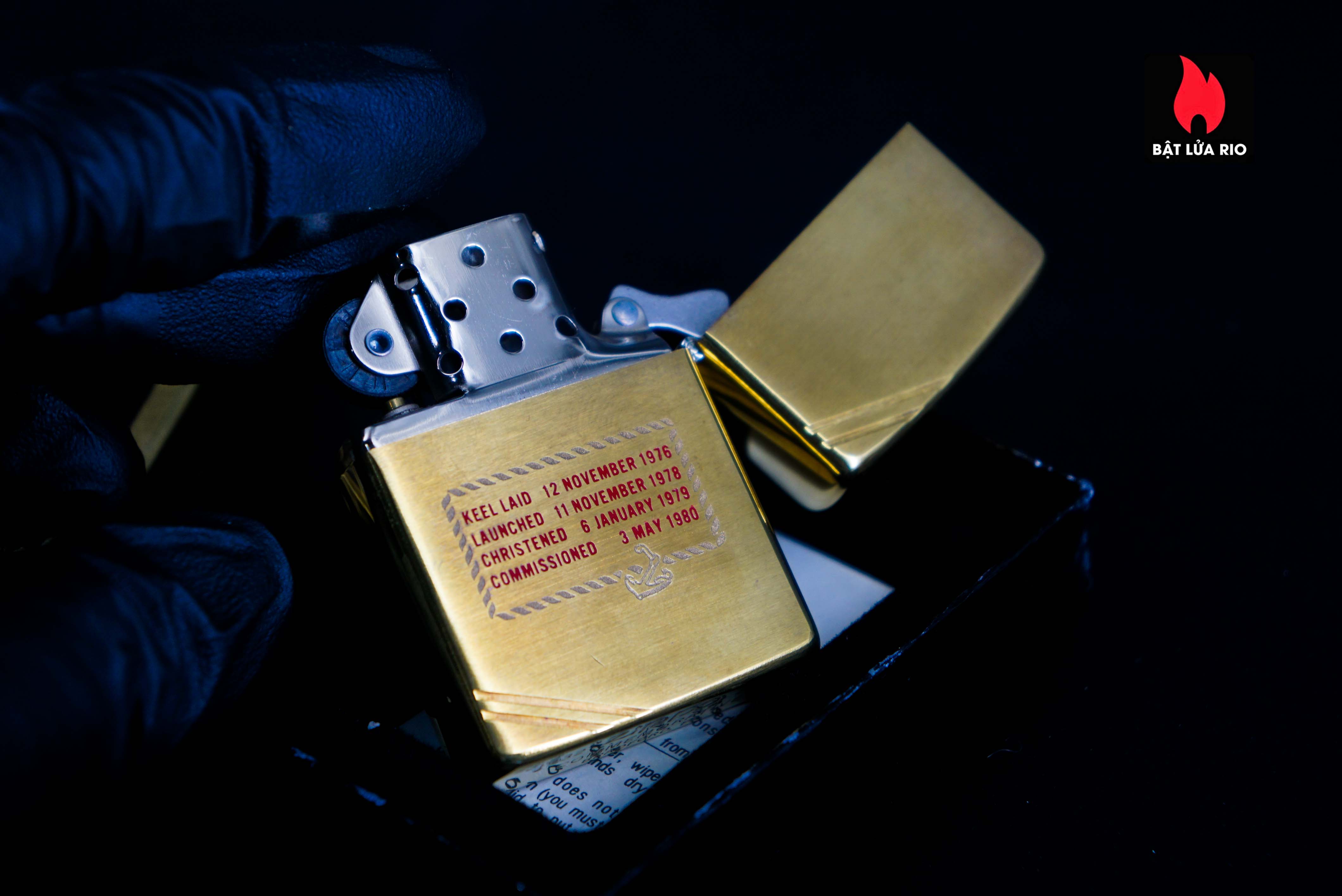 Zippo Chu Niên 1932-1982 – Đồng Nguyên Khối – USS Peleliu LHA-5 46 Zippo Chu Niên 1932-1982 – Đồng Nguyên Khối – USS Peleliu LHA-5 14