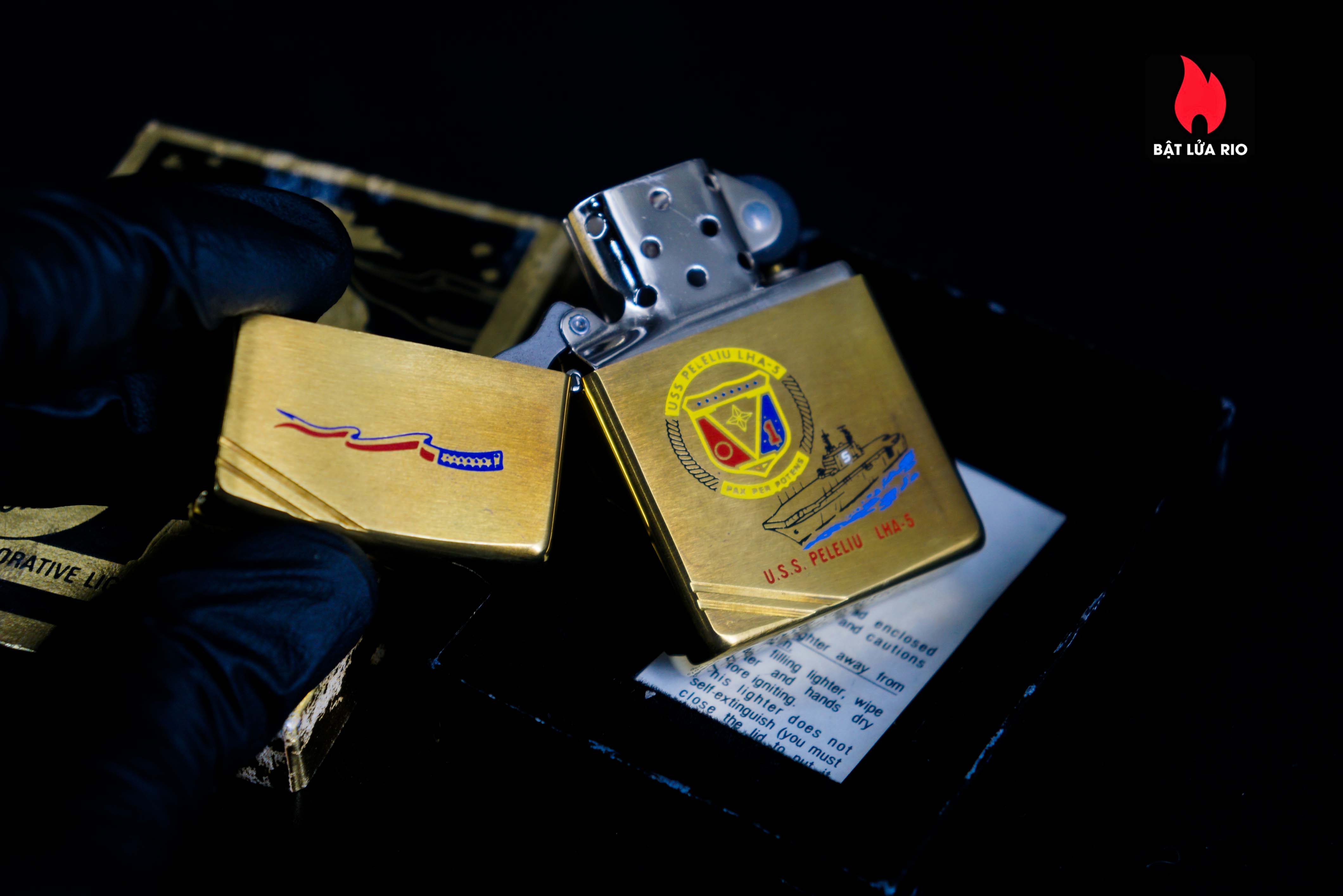 Zippo Chu Niên 1932-1982 – Đồng Nguyên Khối – USS Peleliu LHA-5 43 Zippo Chu Niên 1932-1982 – Đồng Nguyên Khối – USS Peleliu LHA-5 17