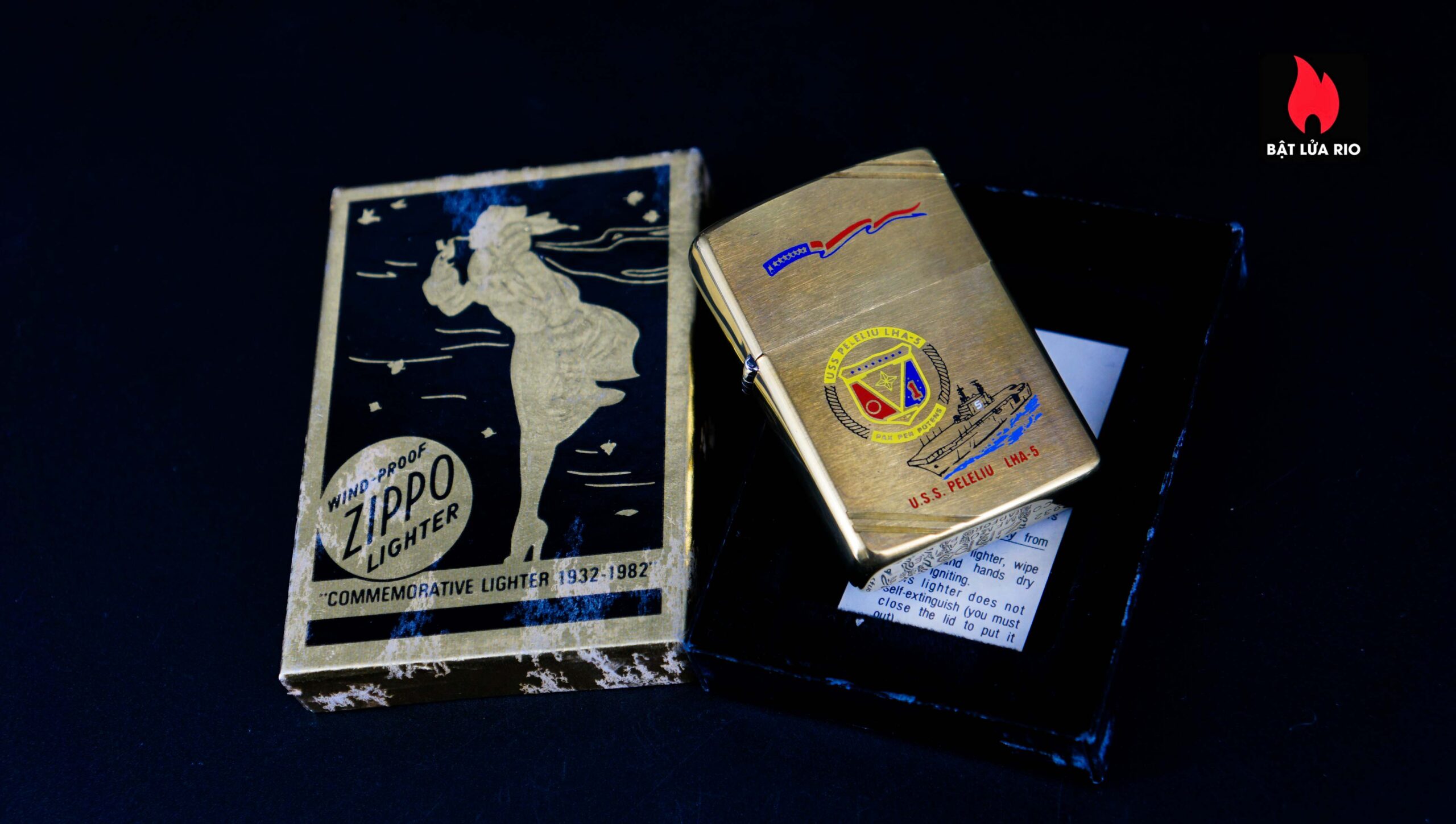 Zippo Chu Niên 1932-1982 – Đồng Nguyên Khối – USS Peleliu LHA-5 2 Zippo Chu Niên 1932-1982 – Đồng Nguyên Khối – USS Peleliu LHA-5 20