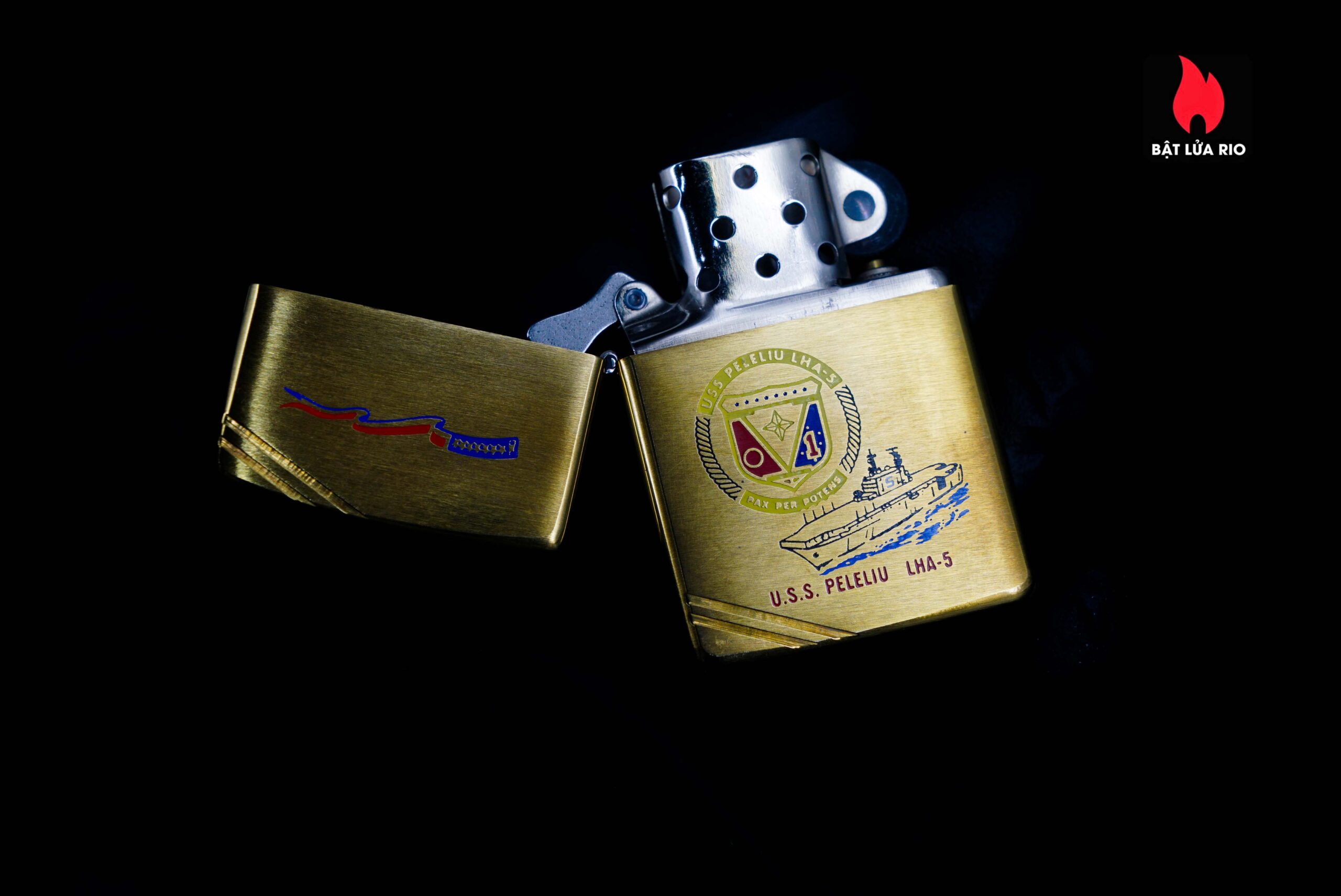 Zippo Chu Niên 1932-1982 – Đồng Nguyên Khối – USS Peleliu LHA-5 14 Zippo Chu Niên 1932-1982 – Đồng Nguyên Khối – USS Peleliu LHA-5 7
