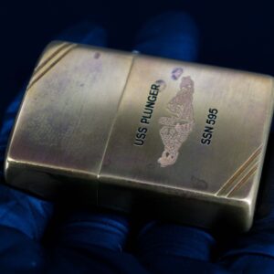 Zippo Chu Niên 1932-1982 – Đồng Nguyên Khối – USS Plunger SSN 595 13