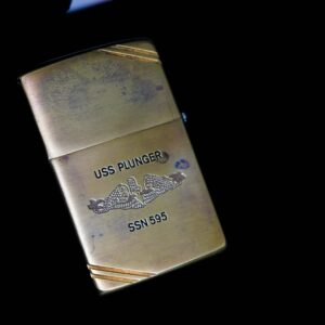 Zippo Chu Niên 1932-1982 – Đồng Nguyên Khối – USS Plunger SSN 595 16