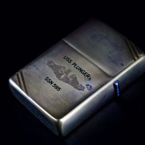 Zippo Chu Niên 1932-1982 – Đồng Nguyên Khối – USS Plunger SSN 595 21