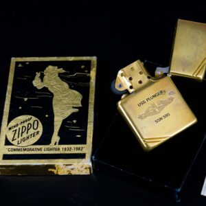Zippo Chu Niên 1932-1982 – Đồng Nguyên Khối – USS Plunger SSN 595 25