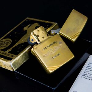 Zippo Chu Niên 1932-1982 – Đồng Nguyên Khối – USS Plunger SSN 595 26