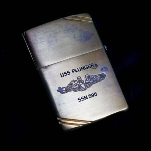 Zippo Chu Niên 1932-1982 – Đồng Nguyên Khối – USS Plunger SSN 595 3