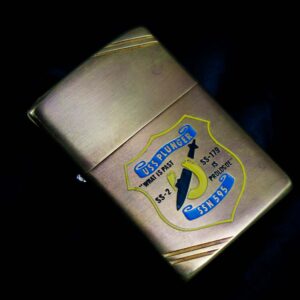 Zippo Chu Niên 1932-1982 – Đồng Nguyên Khối – USS Plunger SSN 595 4