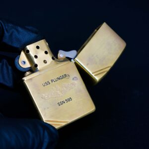 Zippo Chu Niên 1932-1982 – Đồng Nguyên Khối – USS Plunger SSN 595 5