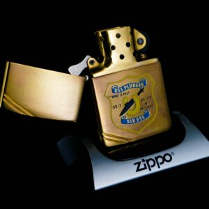 Zippo Chu Niên 1932-1982 – Đồng Nguyên Khối – USS Plunger SSN 595 8