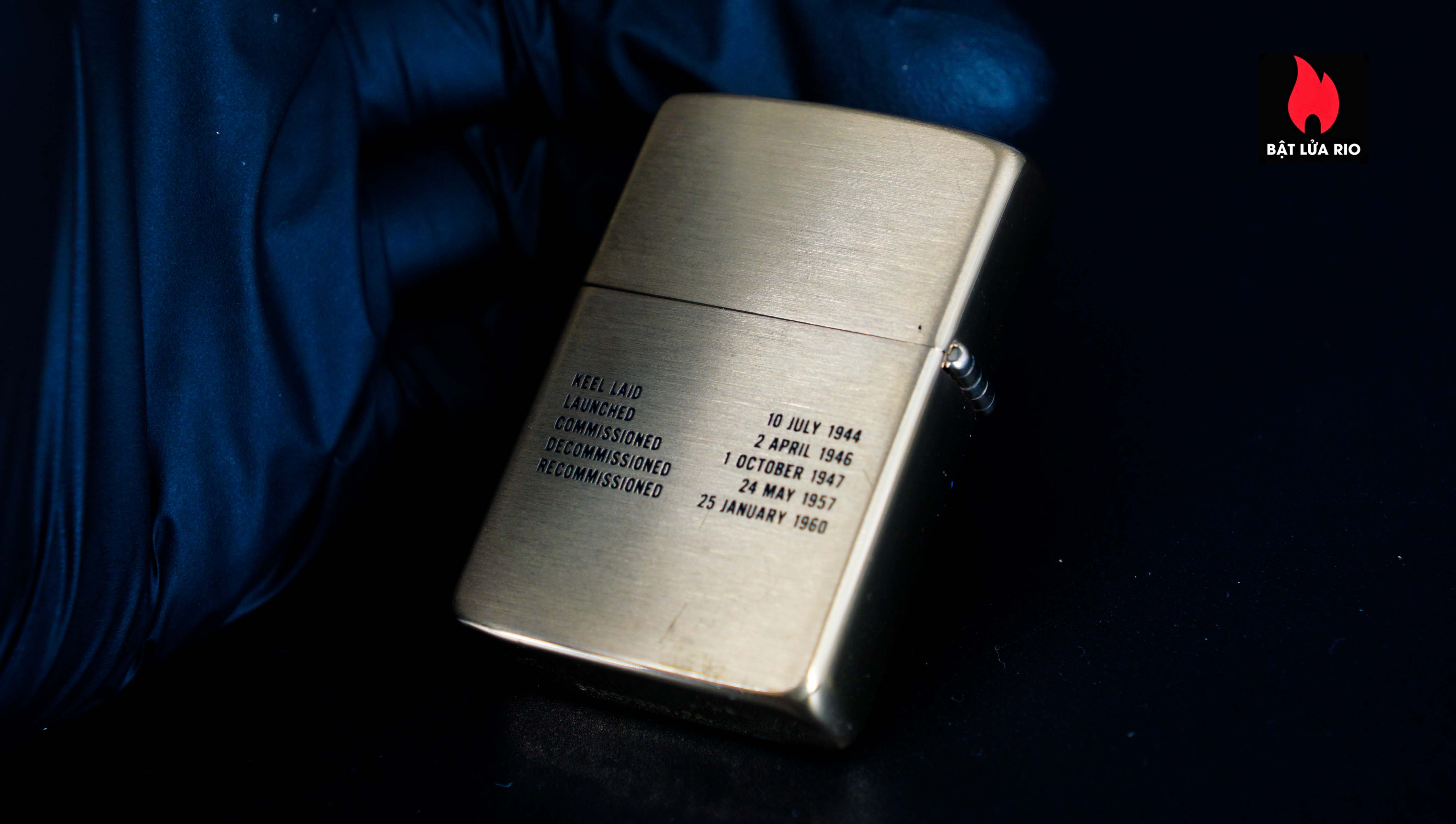 Zippo Chu Niên 1932-1986 – Đồng Nguyên Khối – USS Coral Sea CV-43 1