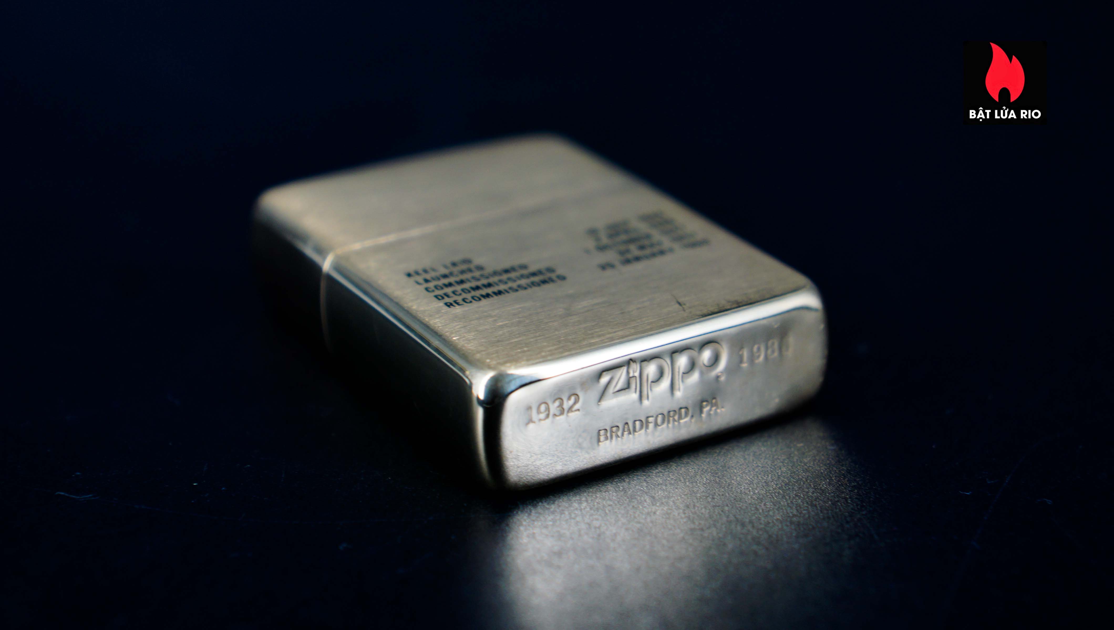 Zippo Chu Niên 1932-1986 – Đồng Nguyên Khối – USS Coral Sea CV-43 14