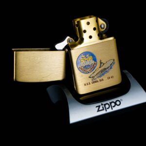 Zippo Chu Niên 1932-1986 – Đồng Nguyên Khối – USS Coral Sea CV-43 16