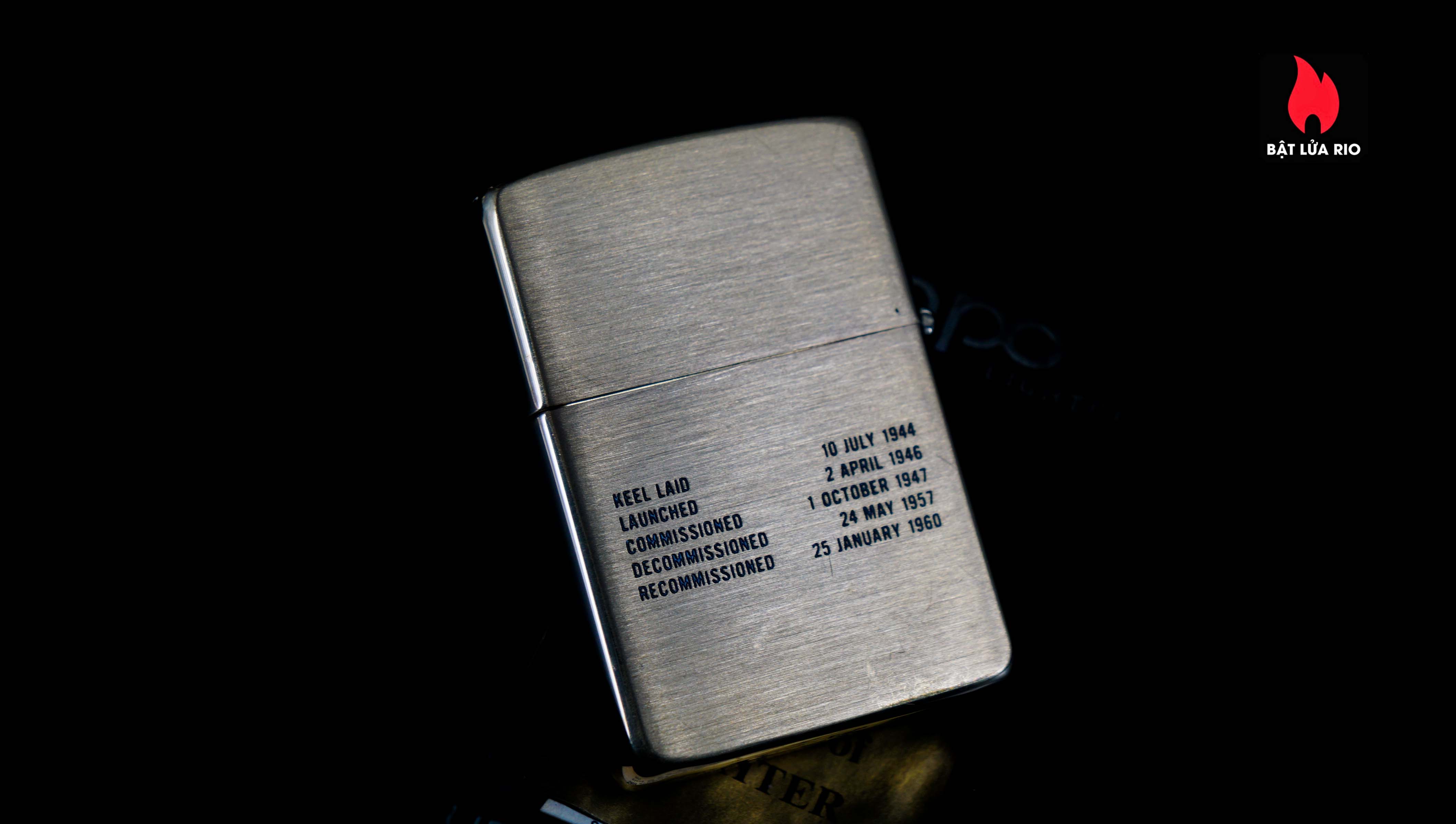 Zippo Chu Niên 1932-1986 – Đồng Nguyên Khối – USS Coral Sea CV-43 18