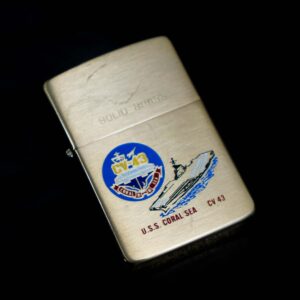 Zippo Chu Niên 1932-1986 – Đồng Nguyên Khối – USS Coral Sea CV-43 2