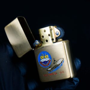 Zippo Chu Niên 1932-1986 – Đồng Nguyên Khối – USS Coral Sea CV-43 3