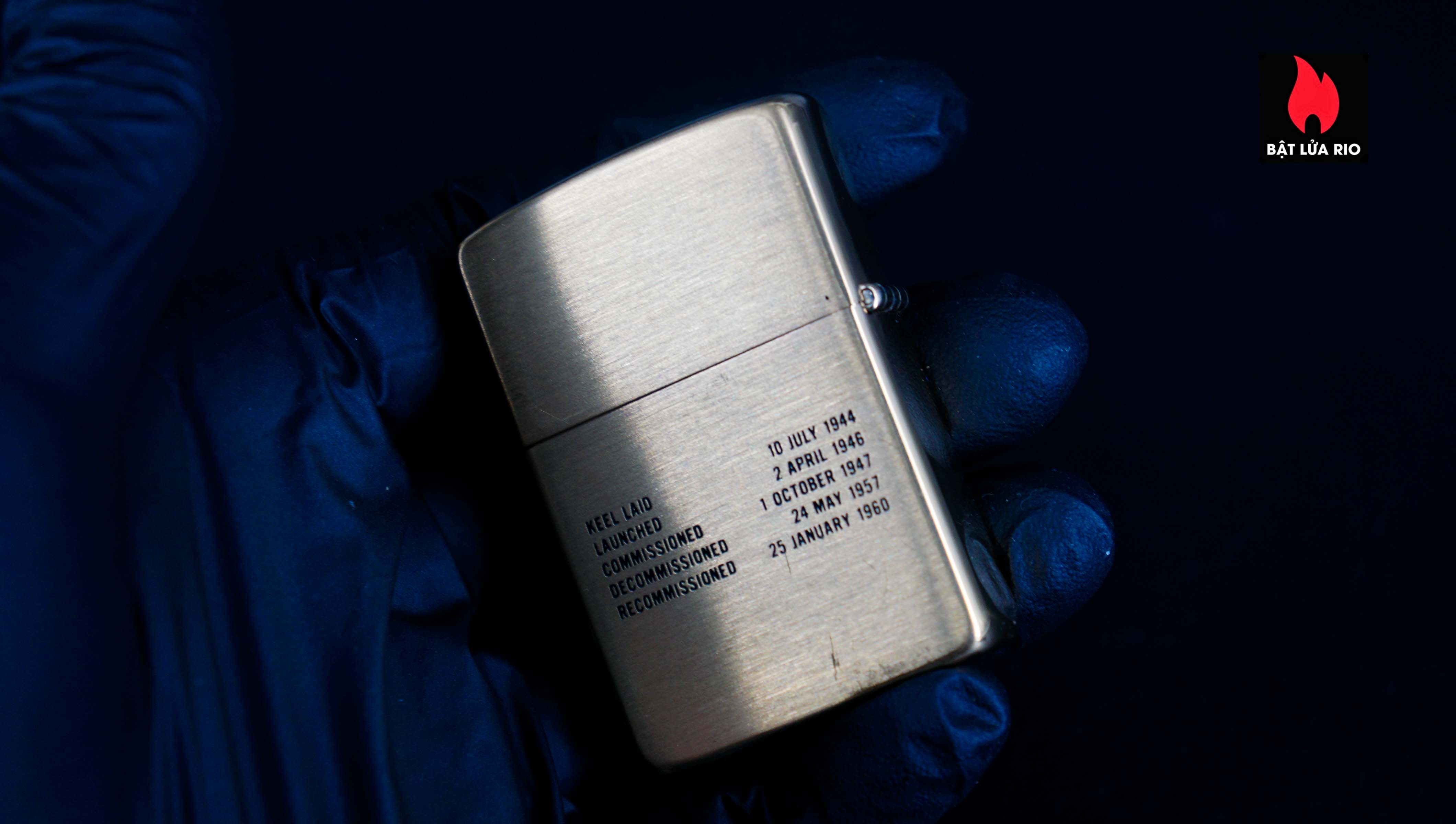 Zippo Chu Niên 1932-1986 – Đồng Nguyên Khối – USS Coral Sea CV-43 4