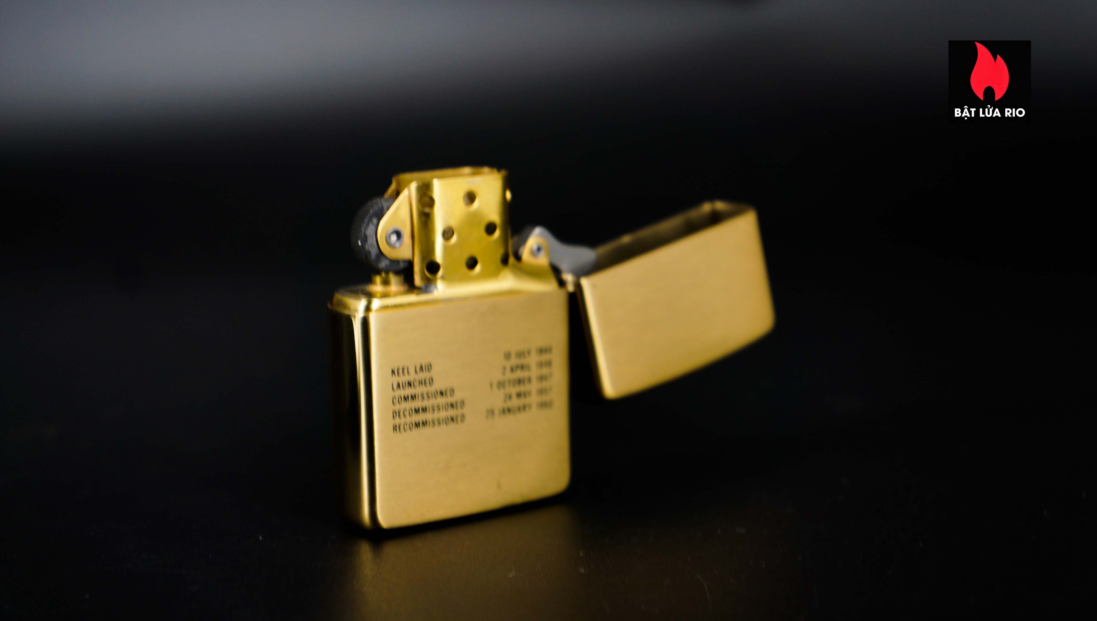 Zippo Chu Niên 1932-1986 – Đồng Nguyên Khối – USS Coral Sea CV-43 6