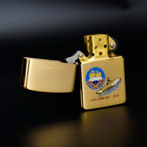 Zippo Chu Niên 1932-1986 – Đồng Nguyên Khối – USS Coral Sea CV-43 7