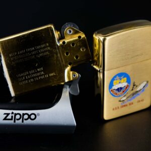 Zippo Chu Niên 1932-1986 – Đồng Nguyên Khối – USS Coral Sea CV-43 8