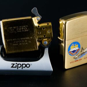 Zippo Chu Niên 1932-1986 – Đồng Nguyên Khối – USS Coral Sea CV-43 9