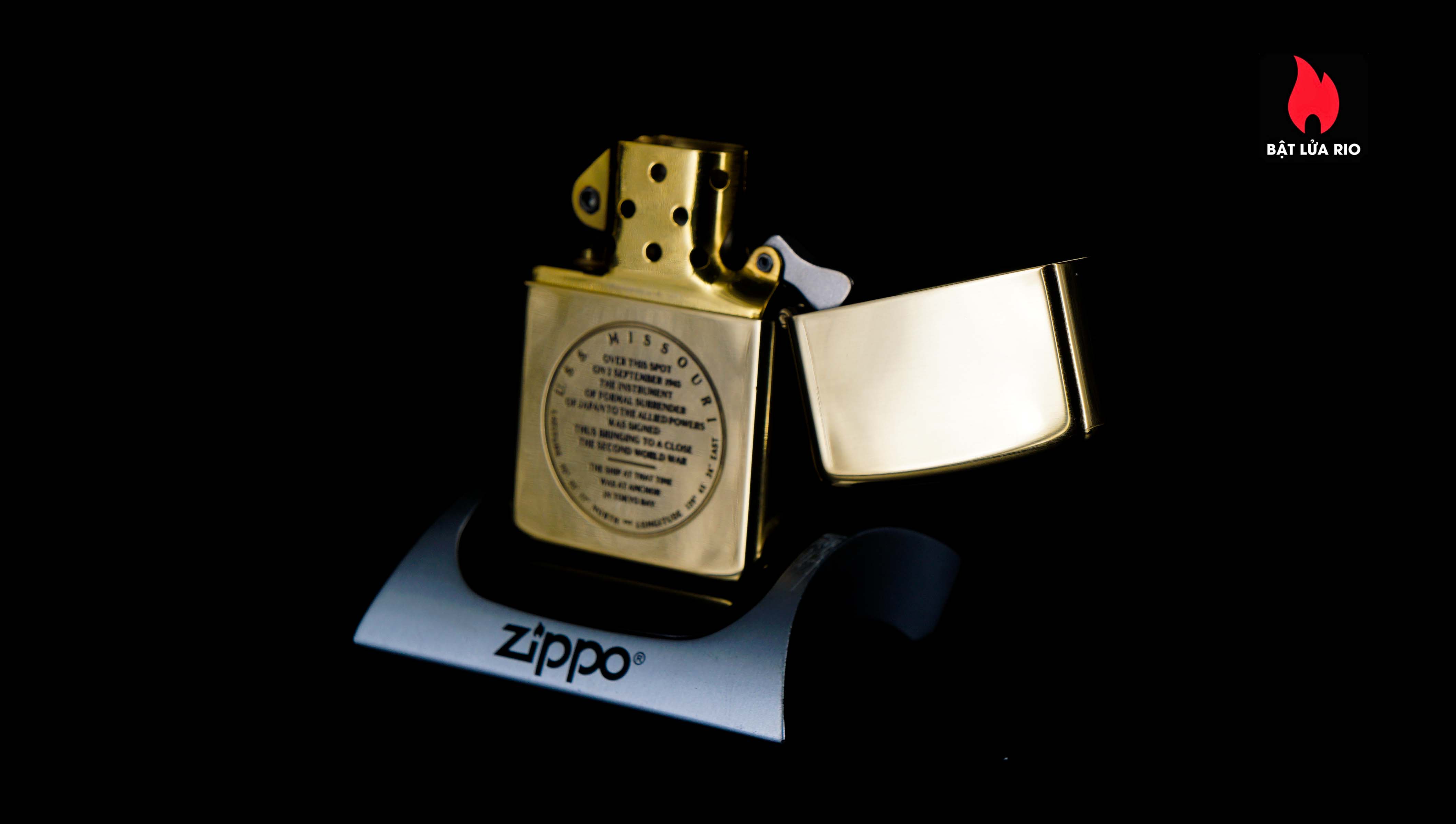 Zippo Chu Niên 1932-1986 – USS Missouri BB-63 - Big Mo 11
