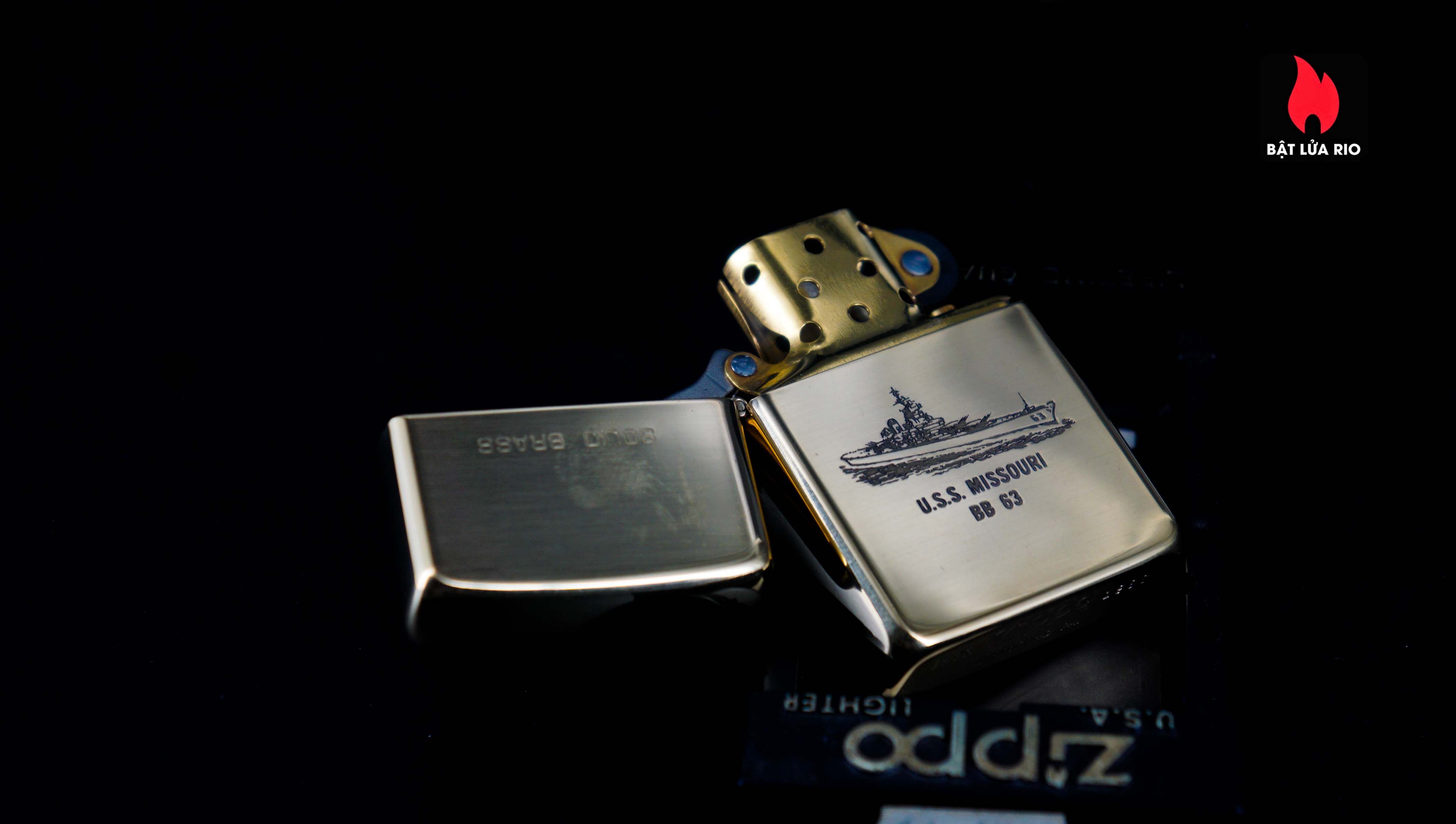 Zippo Chu Niên 1932-1986 – USS Missouri BB-63 - Big Mo 17