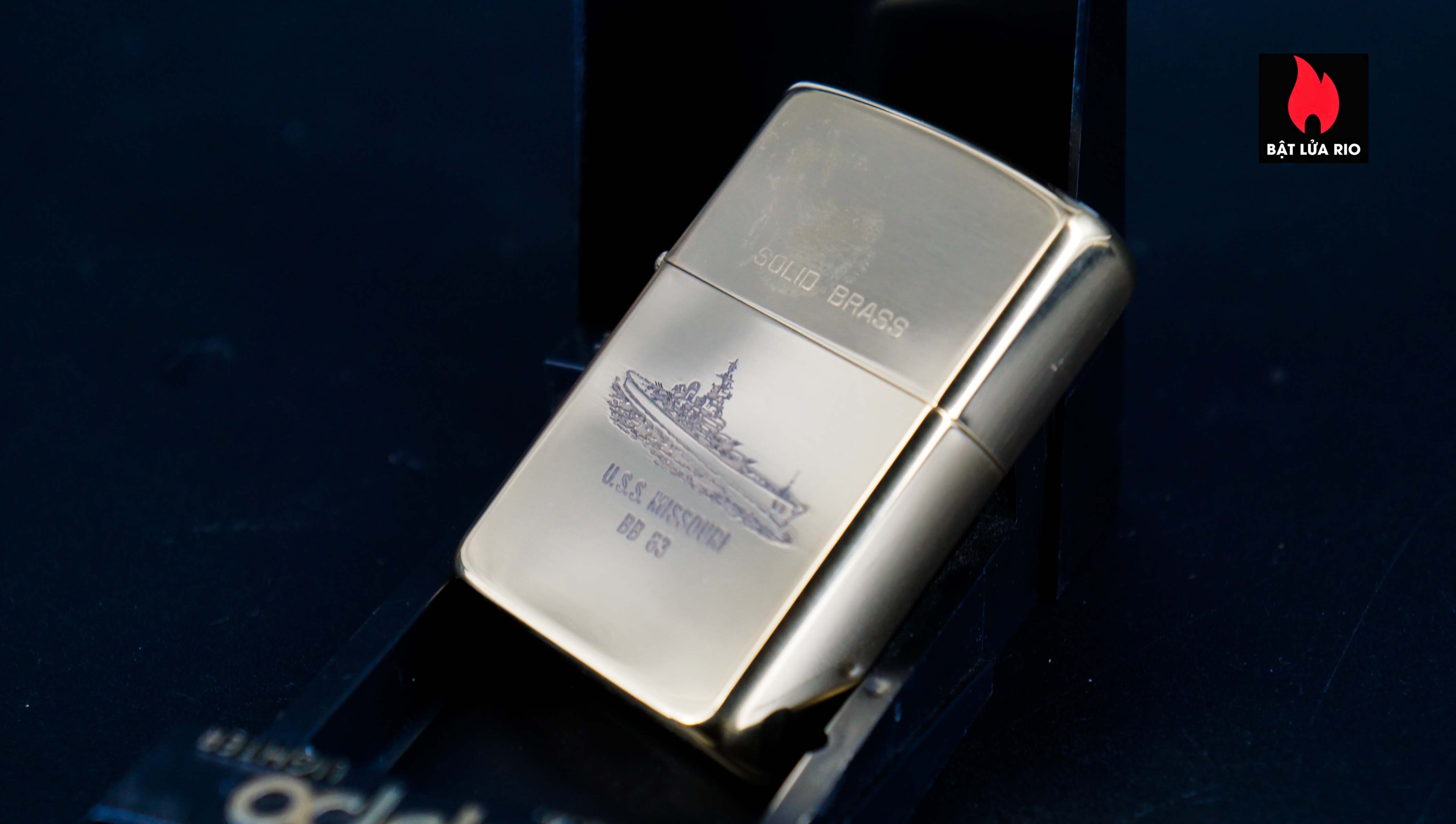 Zippo Chu Niên 1932-1986 – USS Missouri BB-63 - Big Mo 19