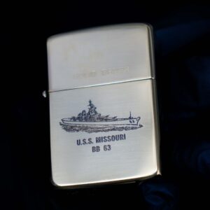 Zippo Chu Niên 1932-1986 – USS Missouri BB-63 - Big Mo 2