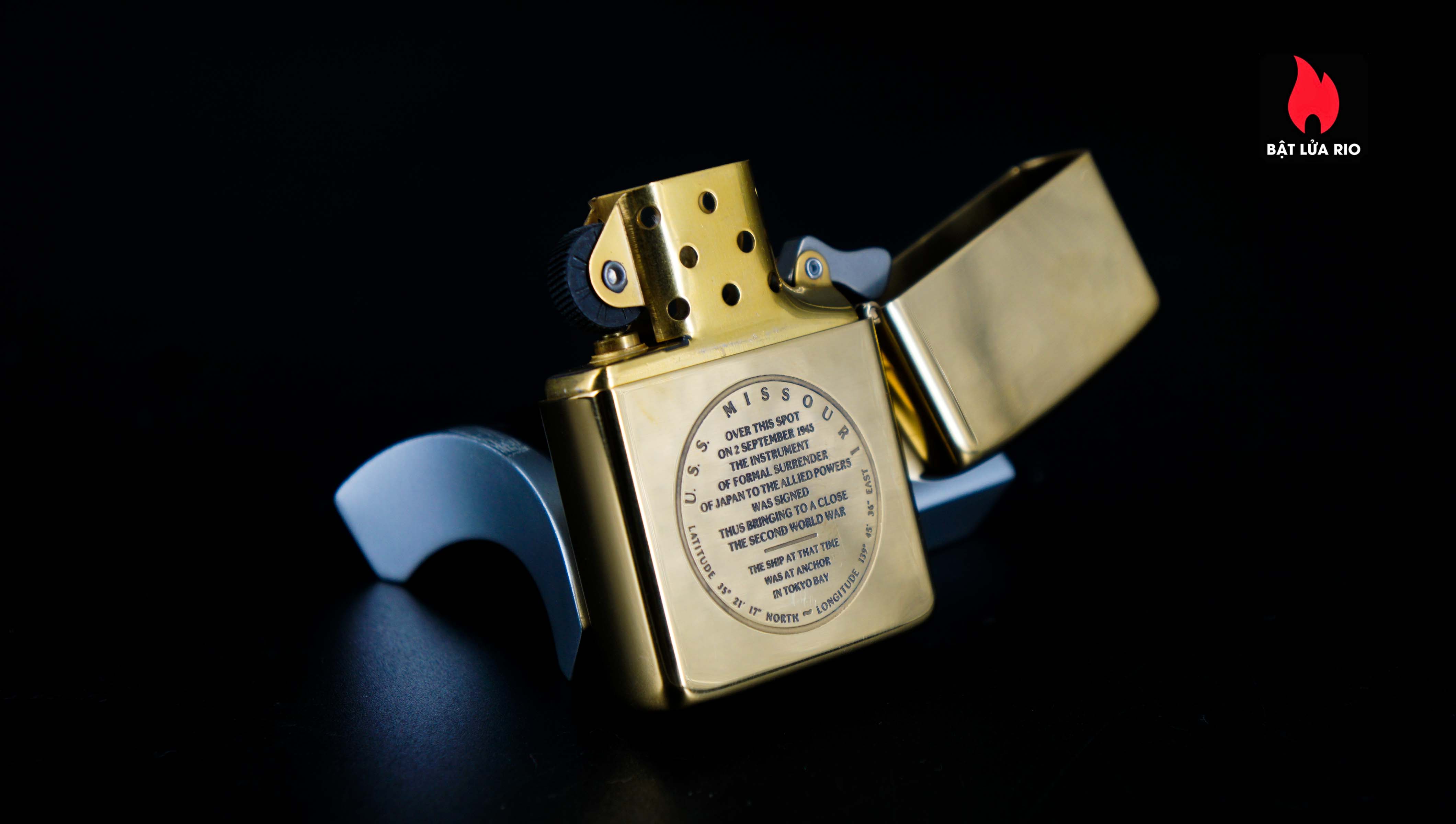Zippo Chu Niên 1932-1986 – USS Missouri BB-63 - Big Mo 3