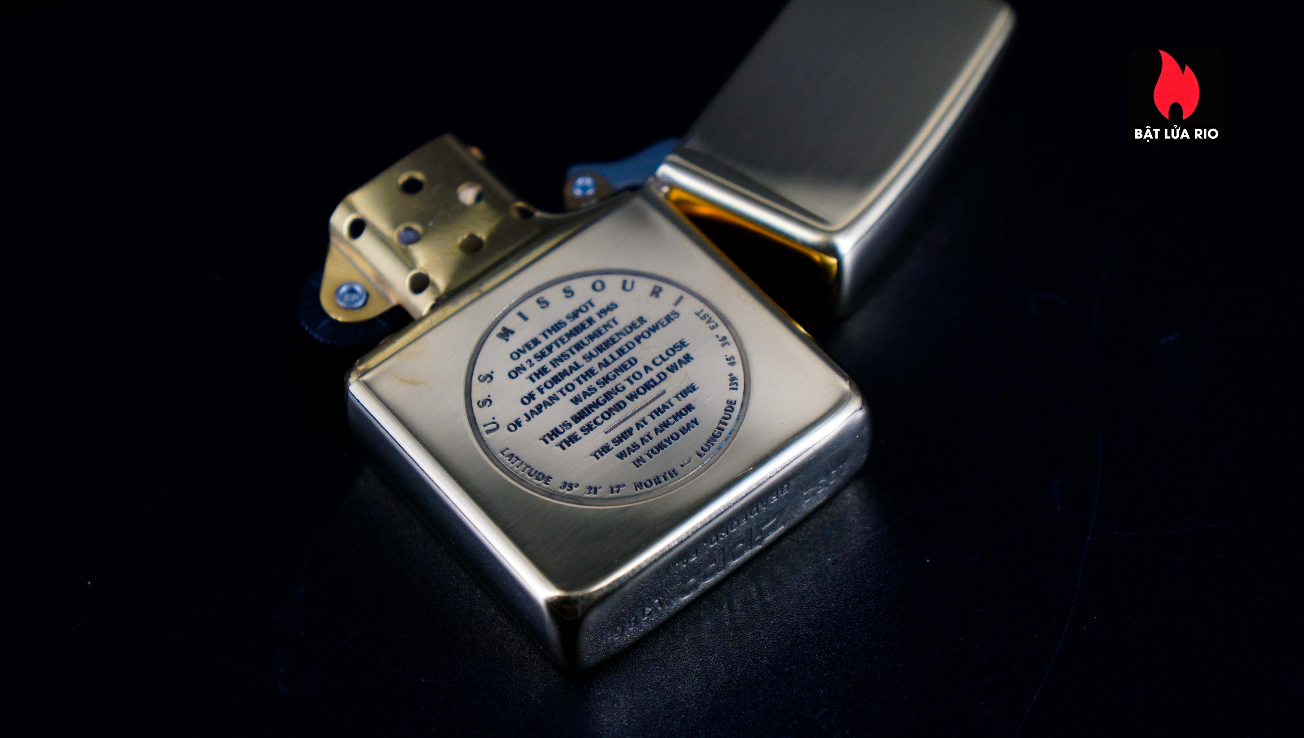 Zippo Chu Niên 1932-1986 – USS Missouri BB-63 - Big Mo 6