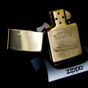 Zippo Chu Niên 1932-1988 – Re-Commissioned 1988 – USS Wisconsin BB-64 20 Zippo Chu Niên 1932-1988 – Re-Commissioned 1988 – USS Wisconsin BB-64 14