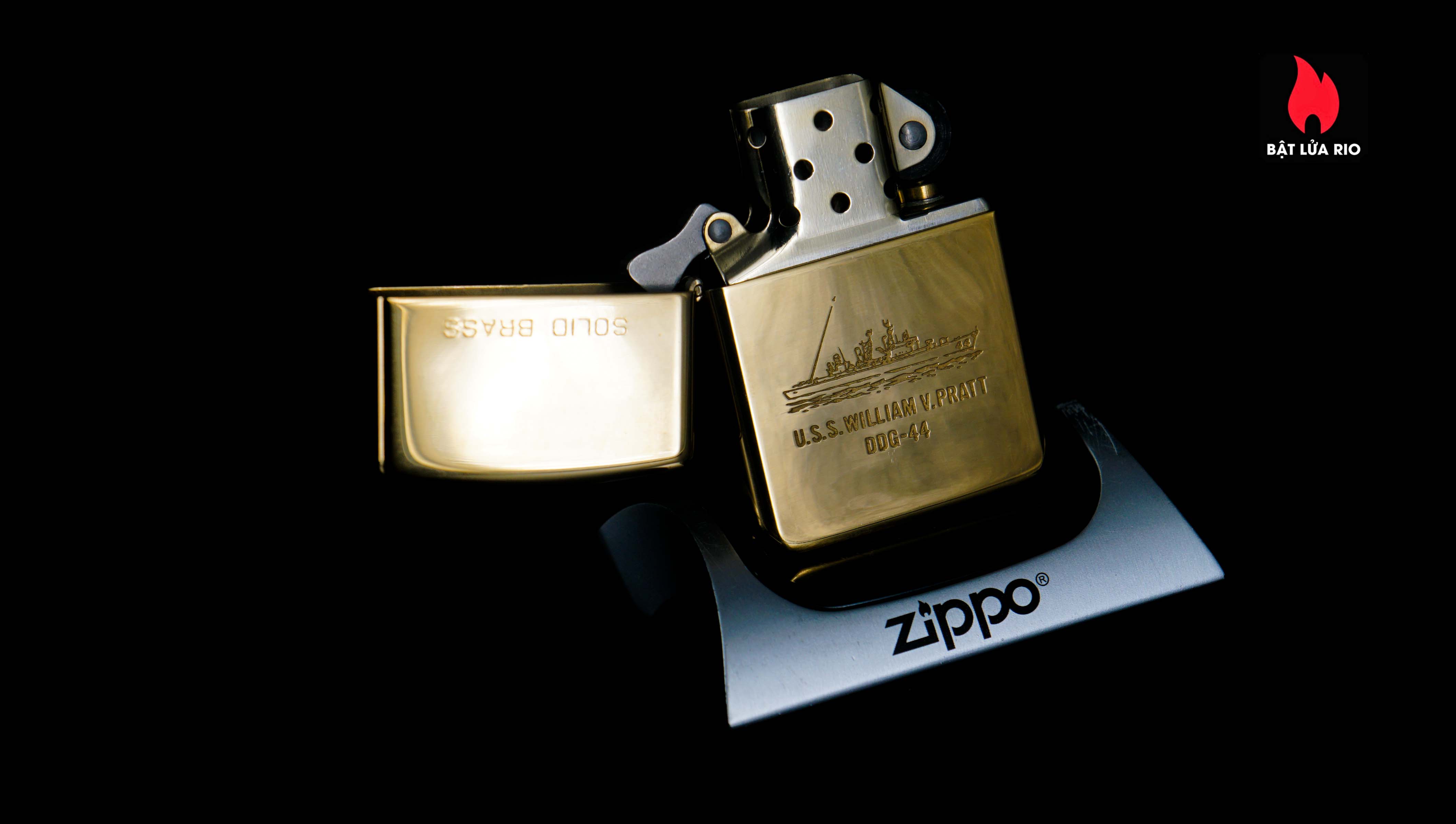 Zippo Chu Niên 1932-1991 – USS William V.Pratt DDG-44 13
