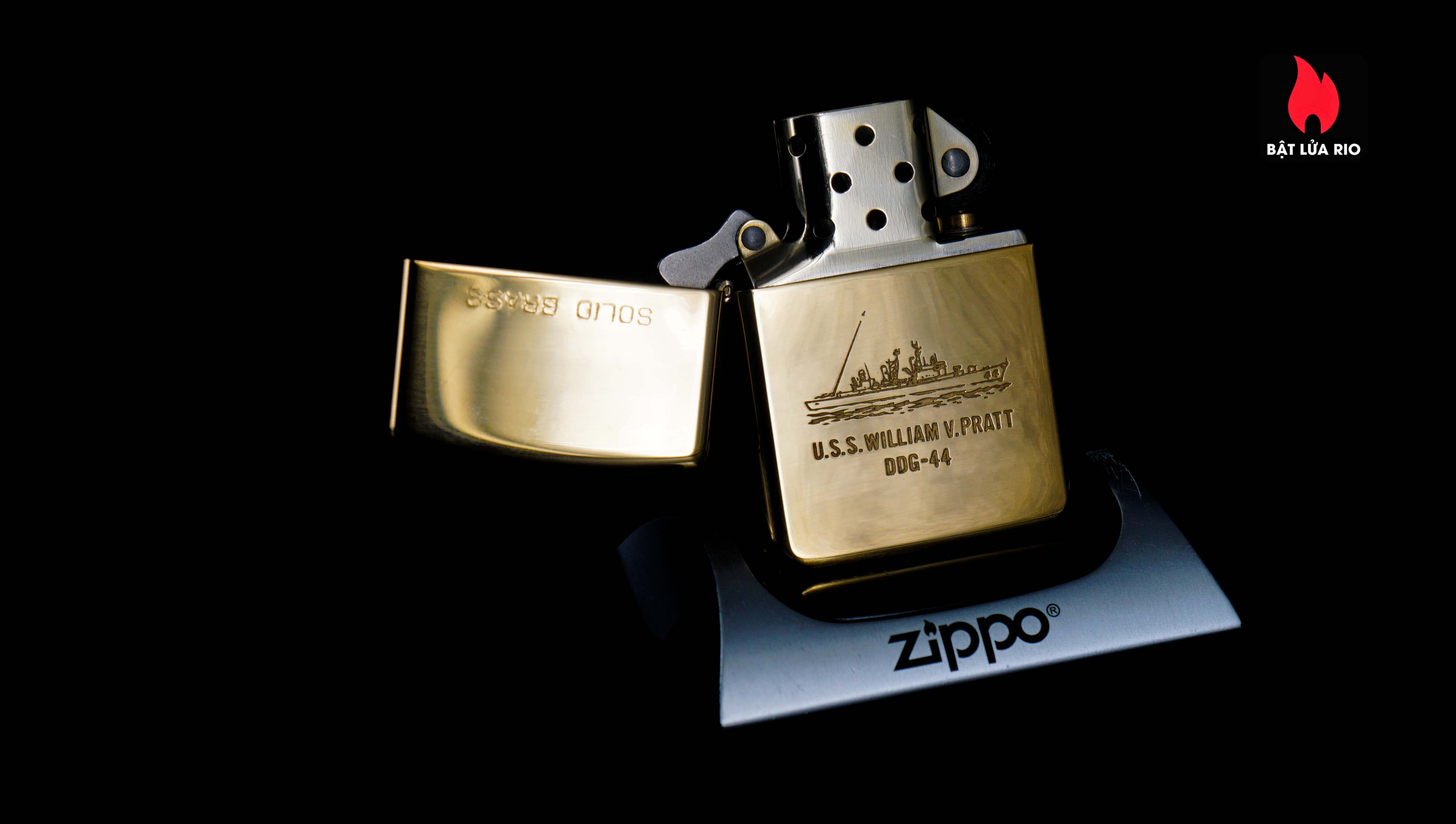 Zippo Chu Niên 1932-1991 – USS William V.Pratt DDG-44 15
