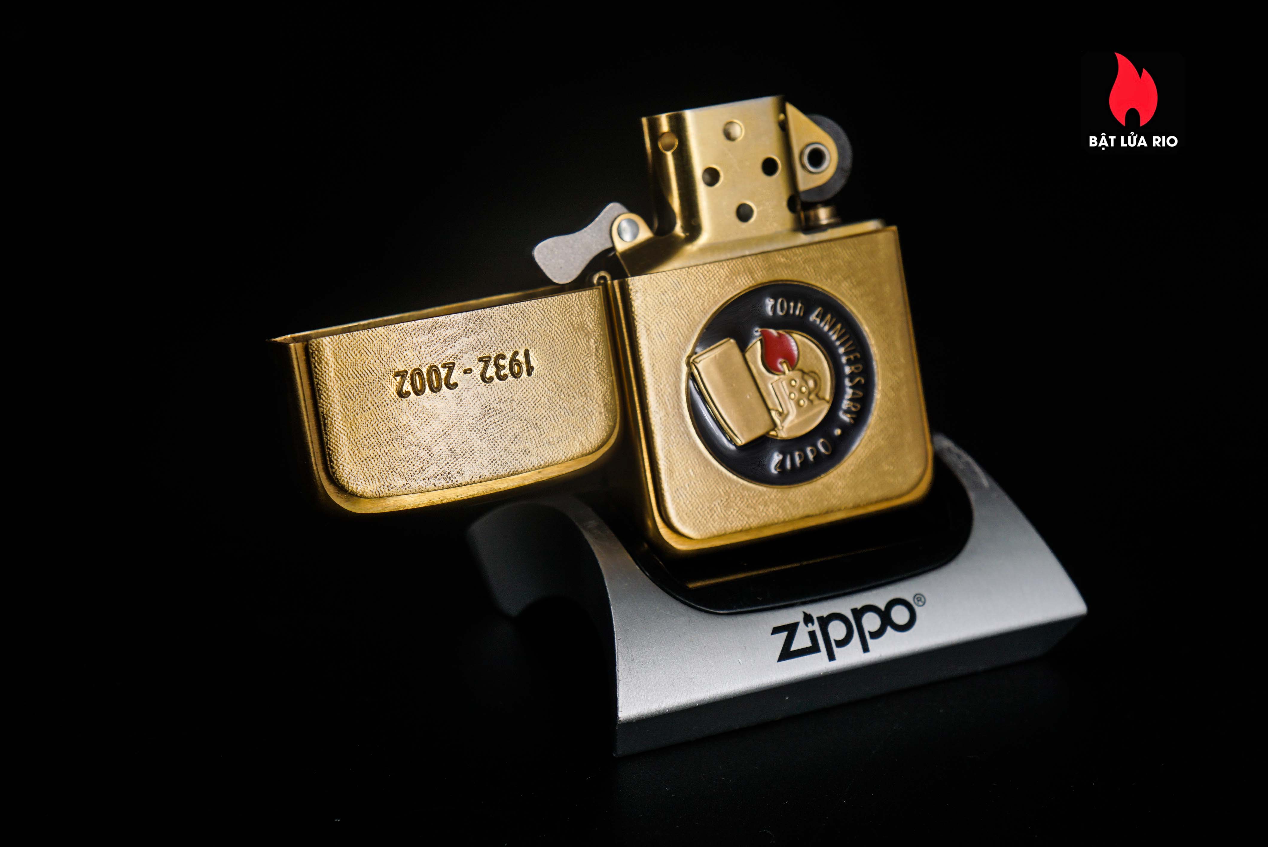 Zippo Coty 2002 – 1932-2002 – 70th Anniversary – Friends For A Lifetime 10