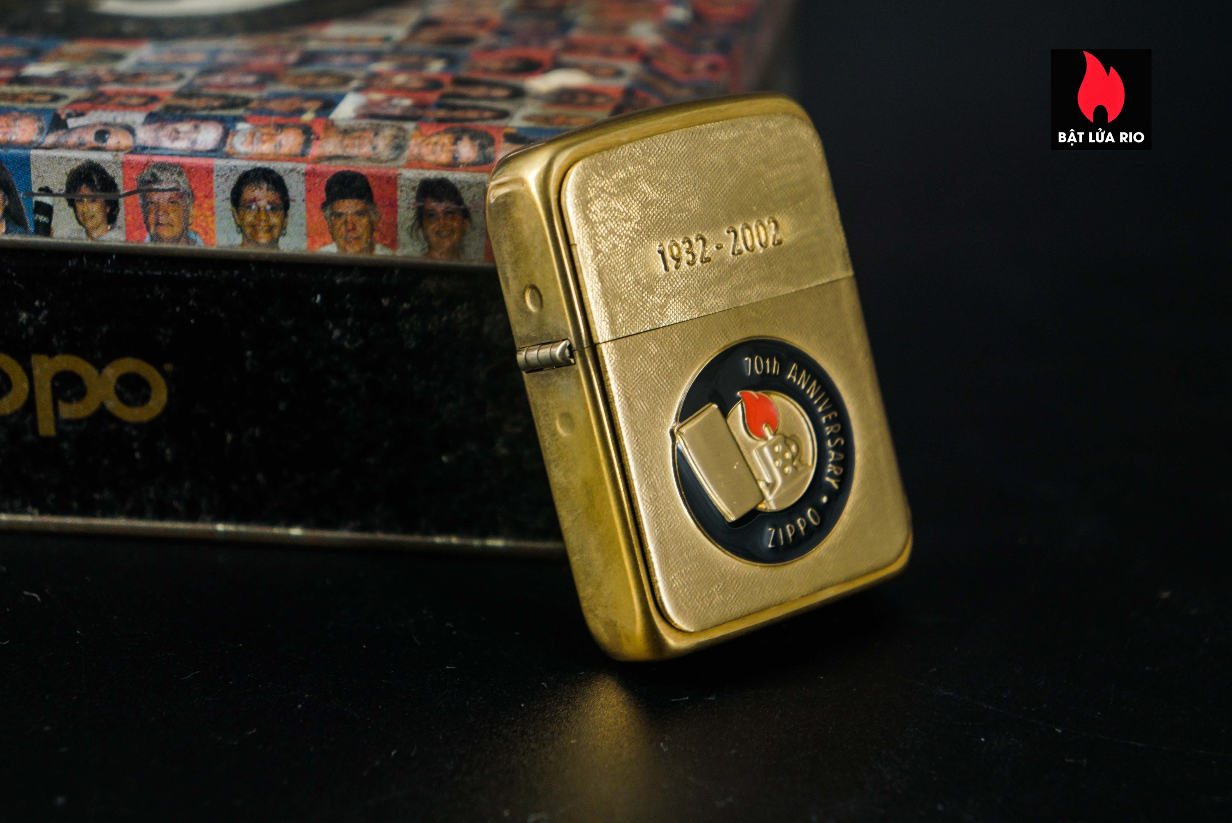 Zippo Coty 2002 – 1932-2002 – 70th Anniversary – Friends For A Lifetime 14