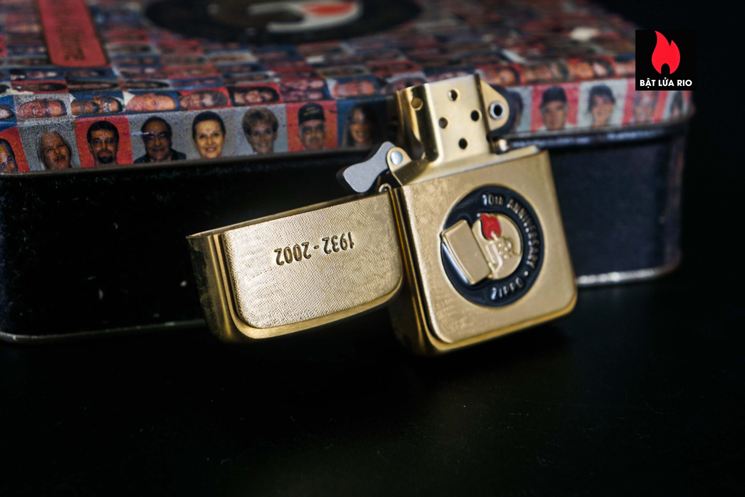 Zippo Coty 2002 – 1932-2002 – 70th Anniversary – Friends For A 