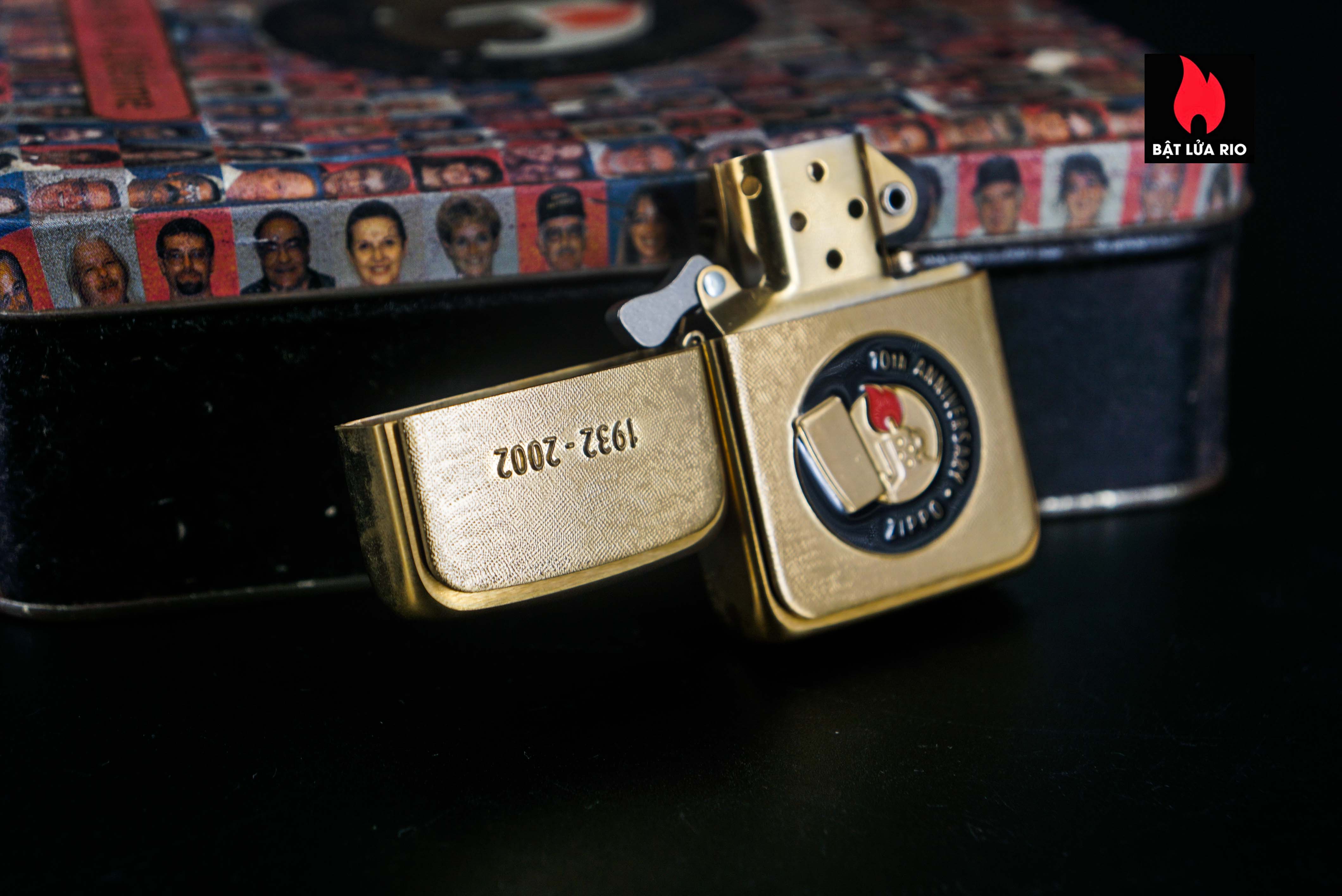 Zippo Coty 2002 – 1932-2002 – 70th Anniversary – Friends For A Lifetime 16