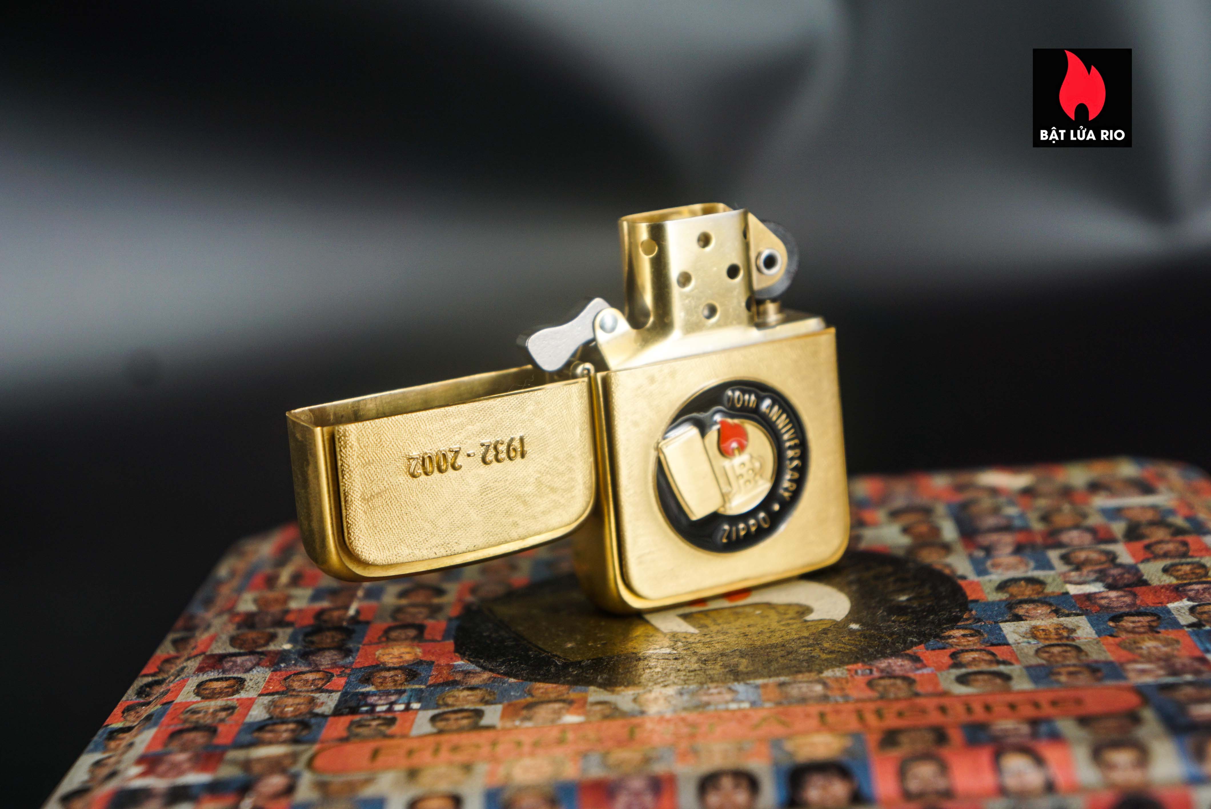 Zippo Coty 2002 – 1932-2002 – 70th Anniversary – Friends For A Lifetime 17