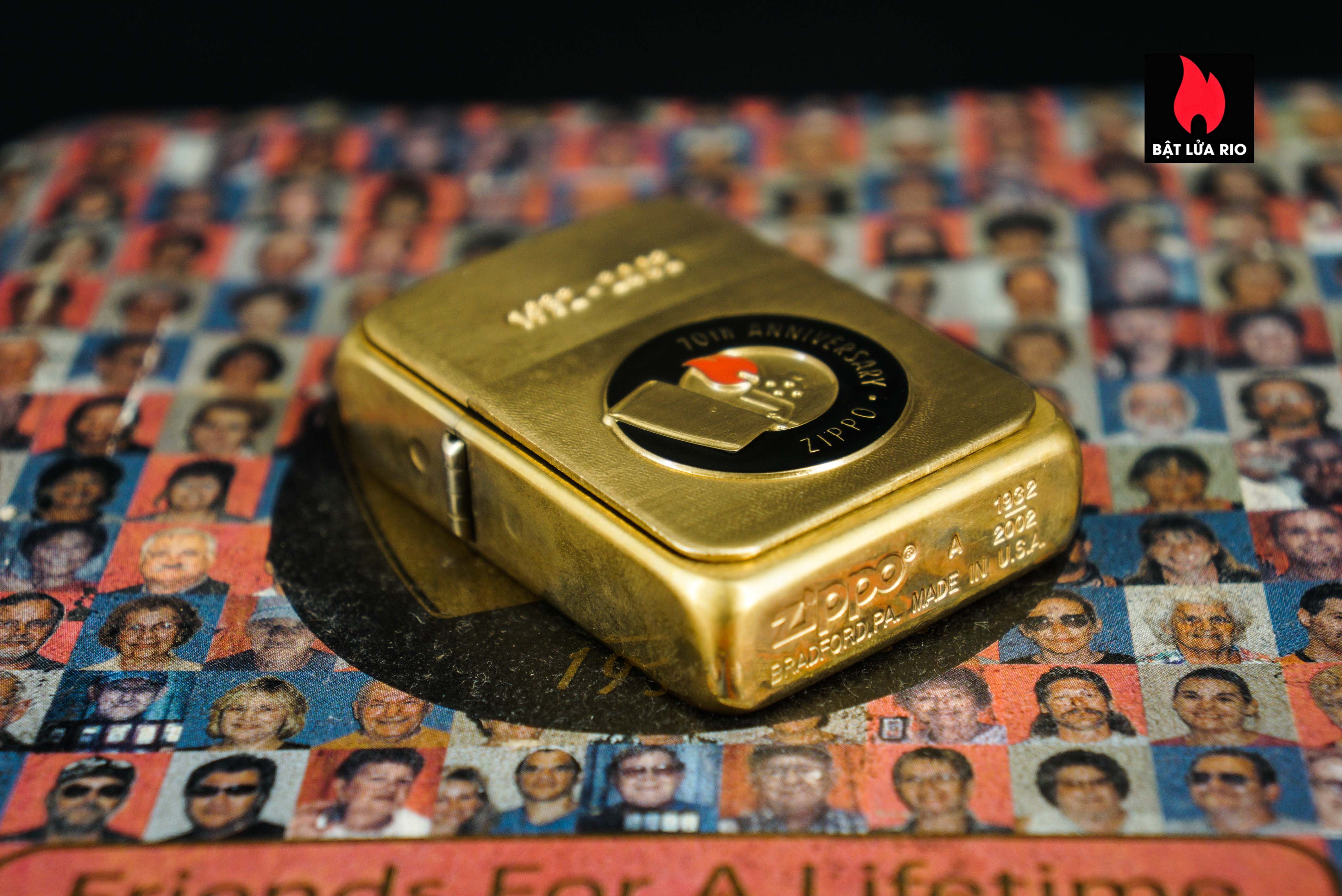 Zippo Coty 2002 – 1932-2002 – 70th Anniversary – Friends For A Lifetime 18