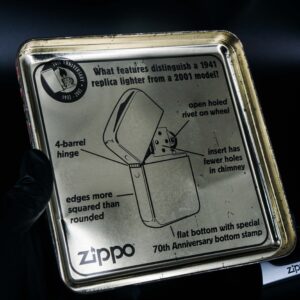 Zippo Coty 2002 – 1932-2002 – 70th Anniversary – Friends For A Lifetime 2