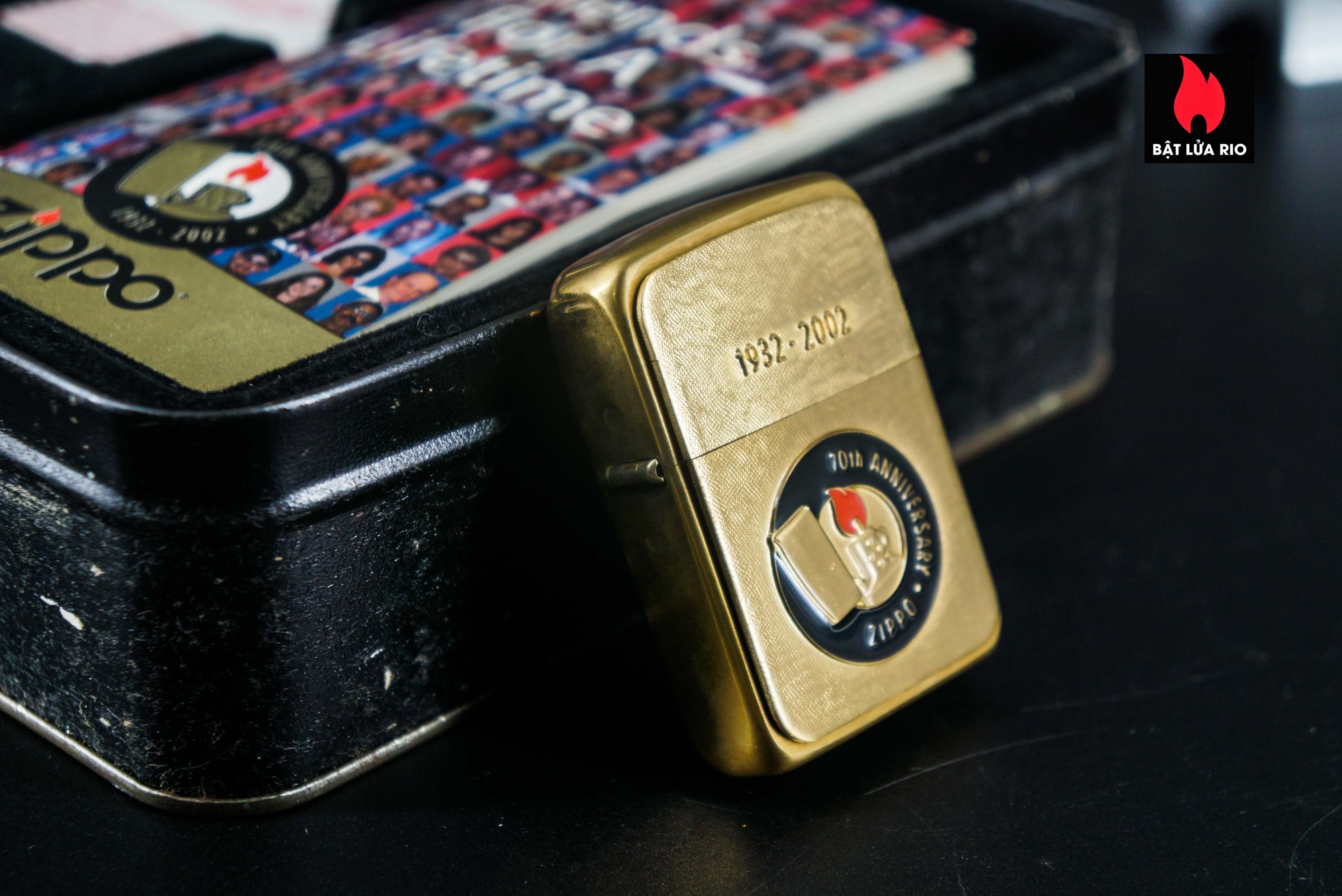 Zippo Coty 2002 – 1932-2002 – 70th Anniversary – Friends For A Lifetime 3