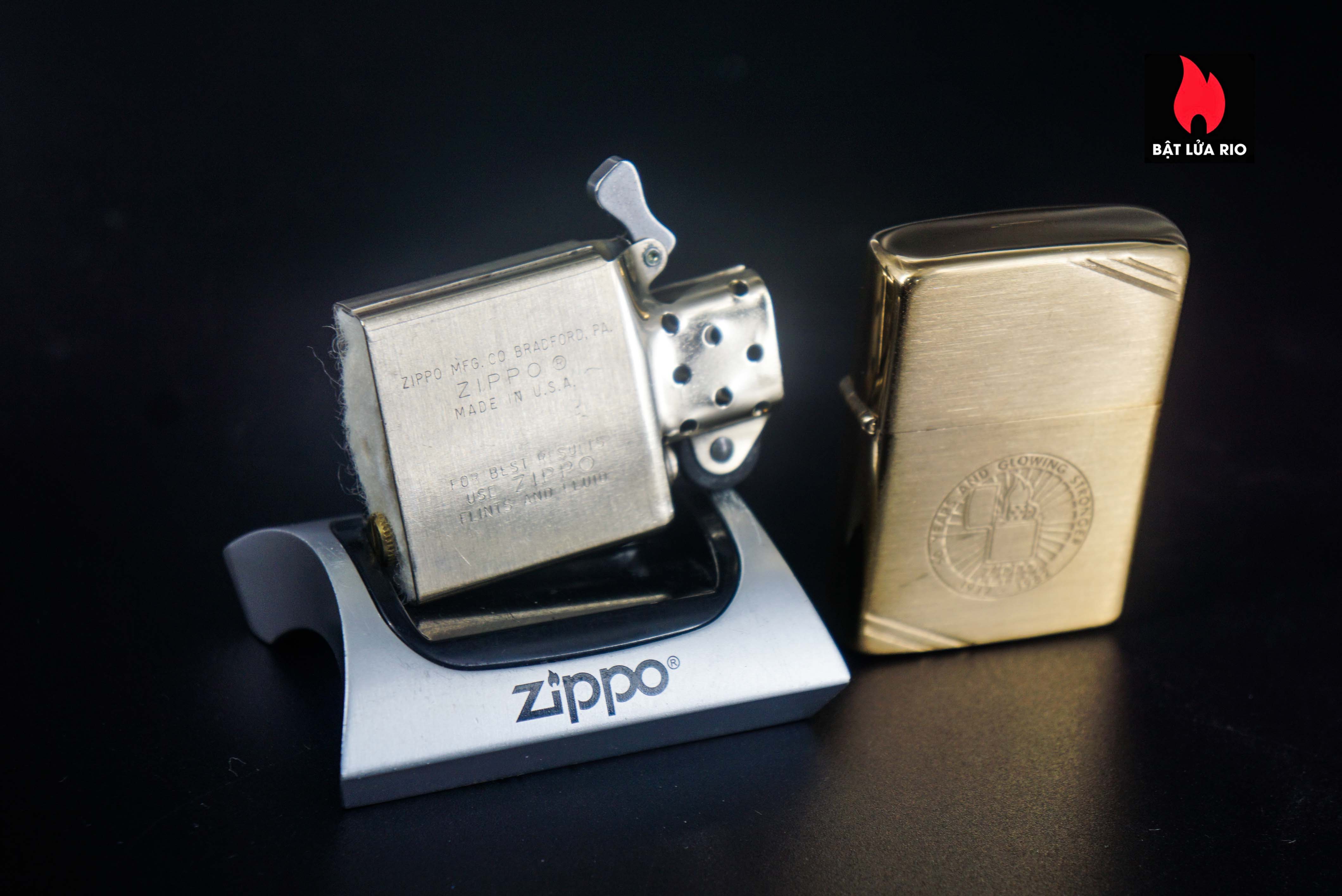 Zippo Gift Set 1932 - 1982 – Kỷ Niệm 50 Năm Thành Lập Hãng Zippo – 50th Anniversary – Employee 13