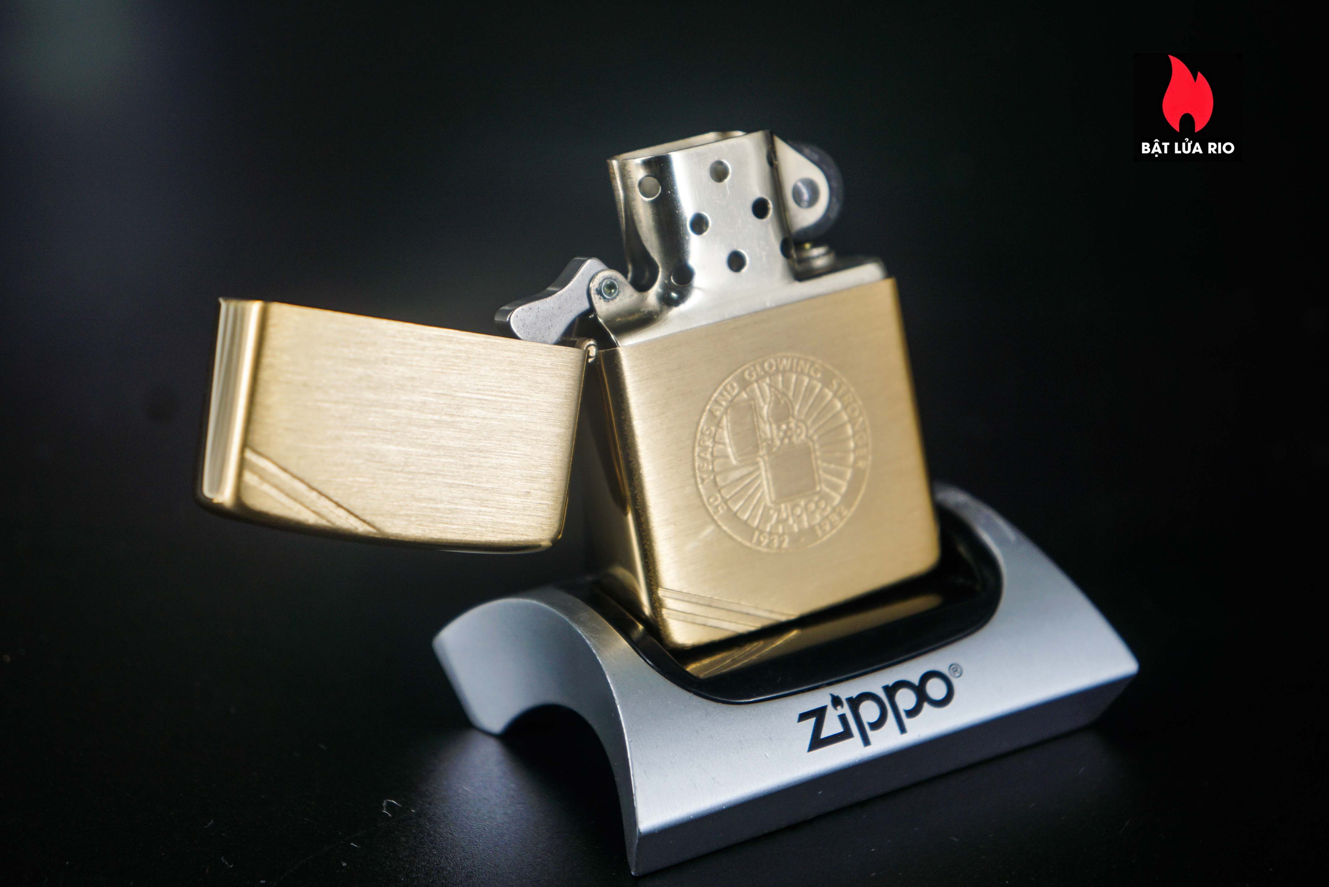 Zippo Gift Set 1932 - 1982 – Kỷ Niệm 50 Năm Thành Lập Hãng Zippo – 50th Anniversary – Employee 15