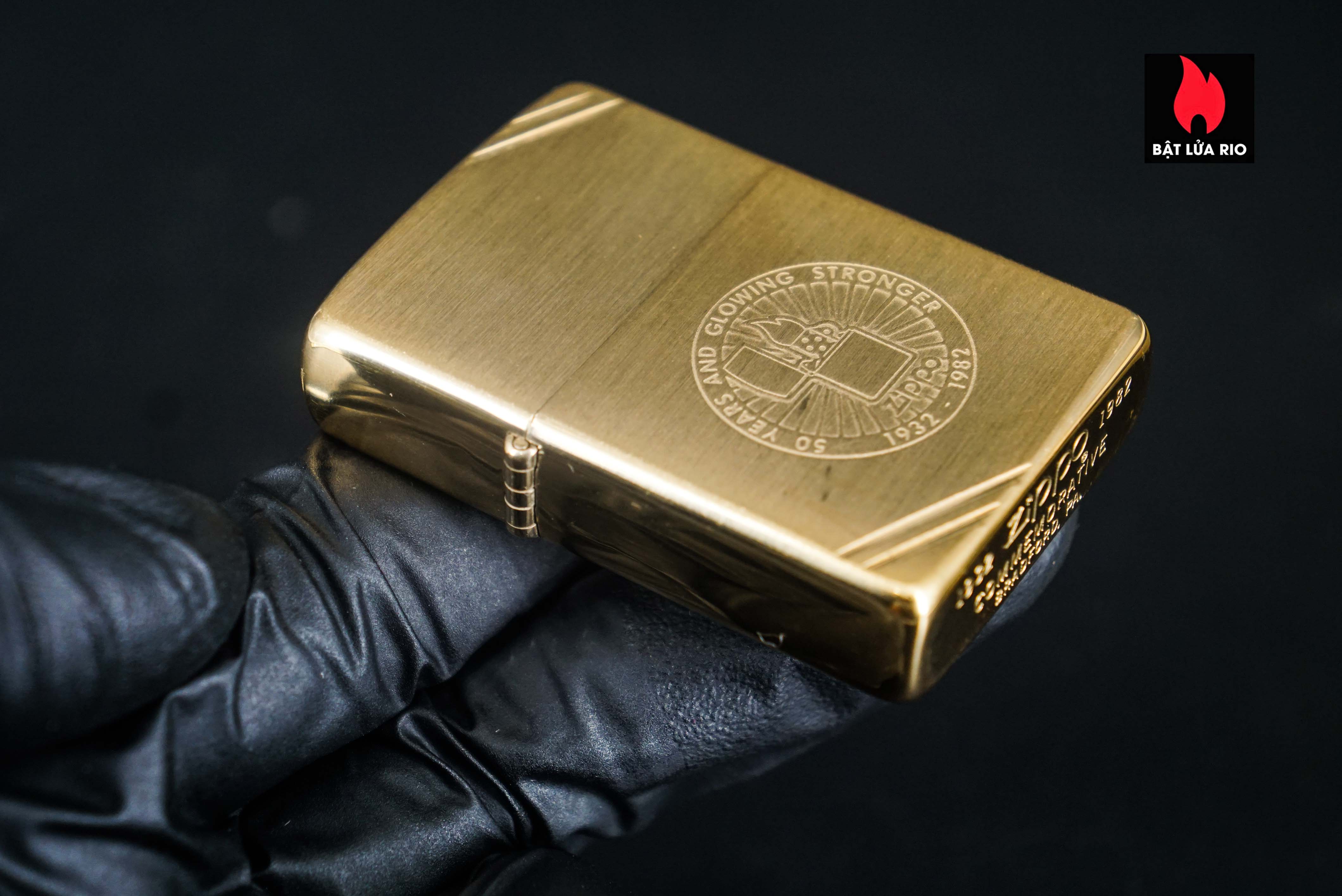 Zippo Gift Set 1932 - 1982 – Kỷ Niệm 50 Năm Thành Lập Hãng Zippo – 50th Anniversary – Employee 2