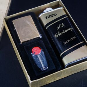 Zippo Gift Set 1932 - 1982 – Kỷ Niệm 50 Năm Thành Lập Hãng Zippo – 50th Anniversary – Employee